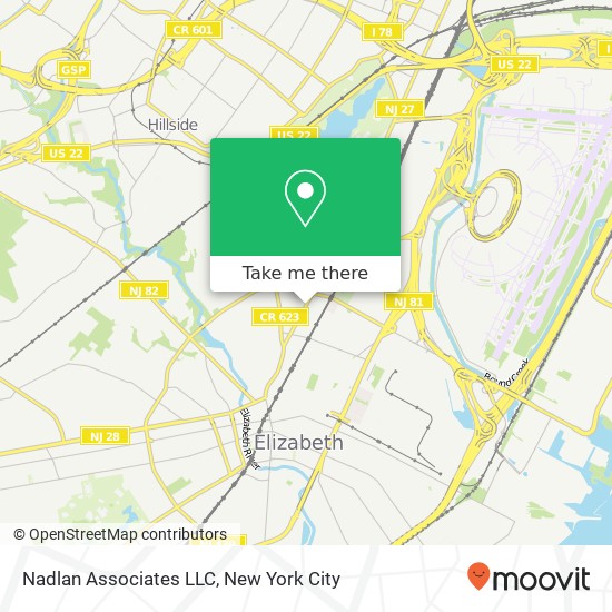Nadlan Associates LLC map