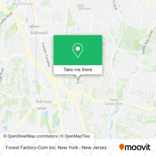Forest Factory-Com Inc map