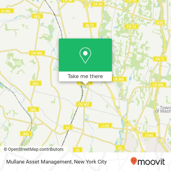 Mapa de Mullane Asset Management