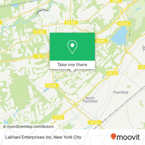 Mapa de Lakhani Enterprises Inc