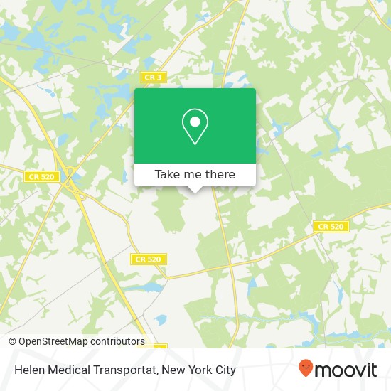 Helen Medical Transportat map