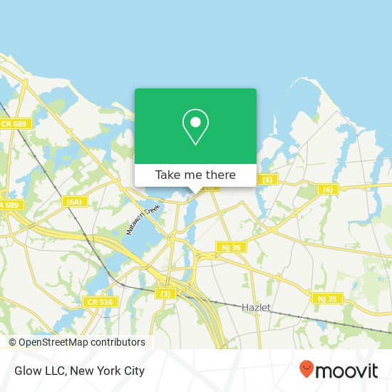 Mapa de Glow LLC