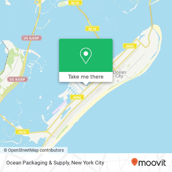 Mapa de Ocean Packaging & Supply