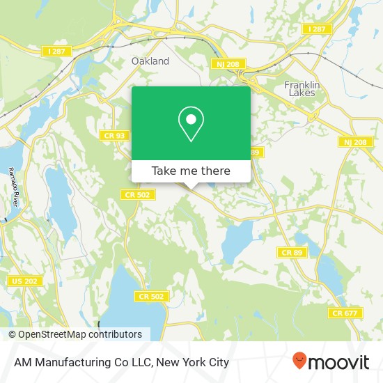 Mapa de AM Manufacturing Co LLC