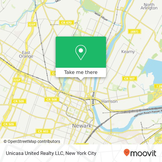 Unicasa United Realty LLC map