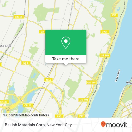Bakish Materials Corp map