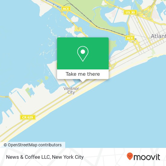 News & Coffee LLC map