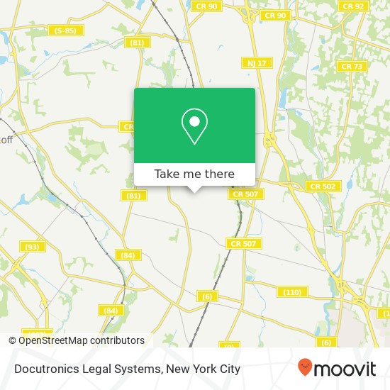 Mapa de Docutronics Legal Systems