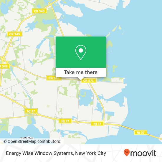 Energy Wise Window Systems map