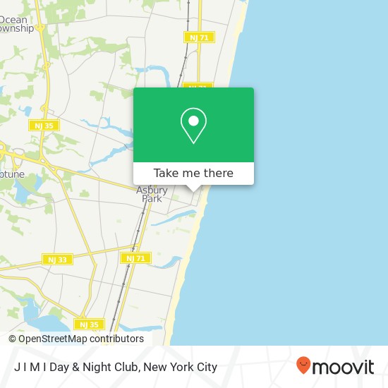 J I M I Day & Night Club map