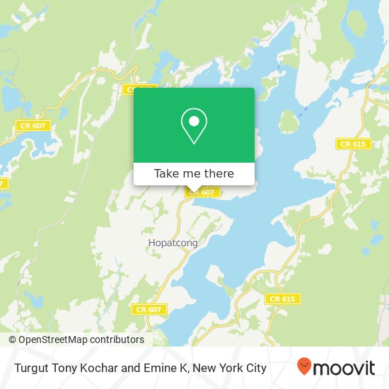 Mapa de Turgut Tony Kochar and Emine K