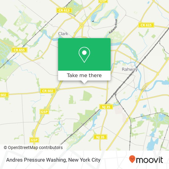 Andres Pressure Washing map