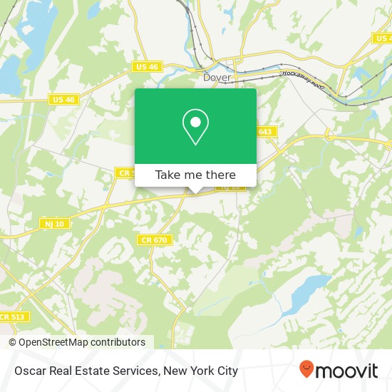 Oscar Real Estate Services map