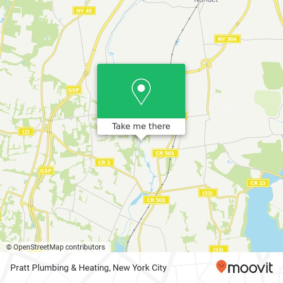 Mapa de Pratt Plumbing & Heating