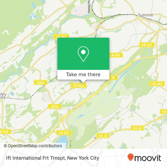 Ift International Frt Trnspt map