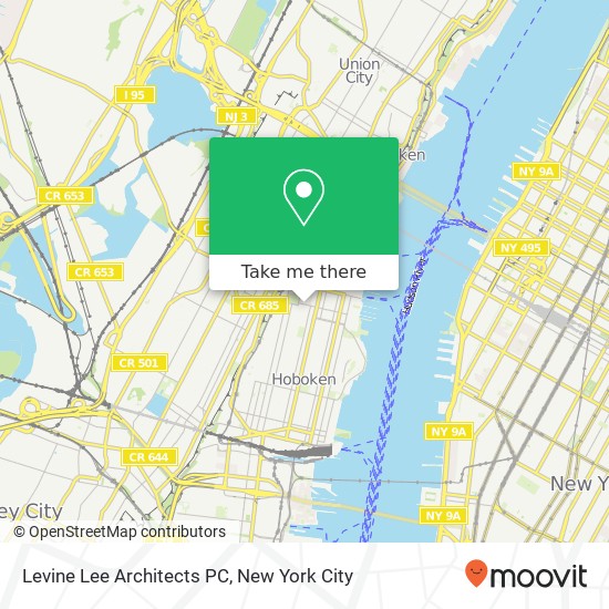 Mapa de Levine Lee Architects PC
