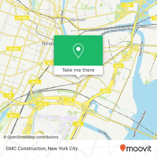 GMC Construction map