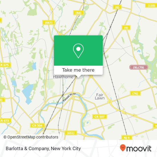 Mapa de Barlotta & Company