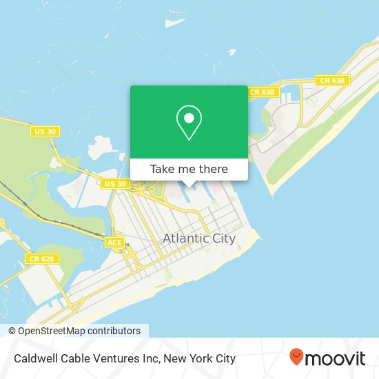 Caldwell Cable Ventures Inc map