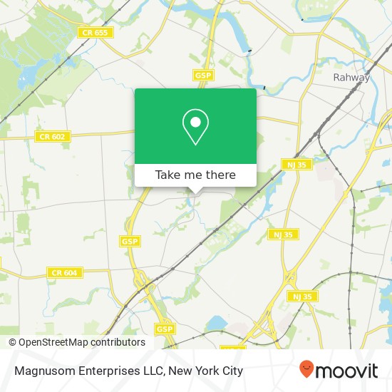 Mapa de Magnusom Enterprises LLC