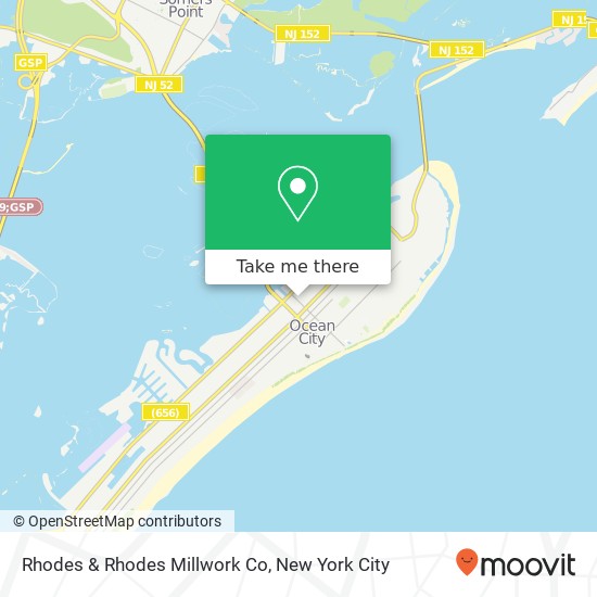 Mapa de Rhodes & Rhodes Millwork Co