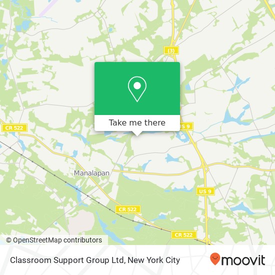 Mapa de Classroom Support Group Ltd