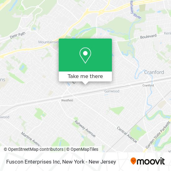 Fuscon Enterprises Inc map