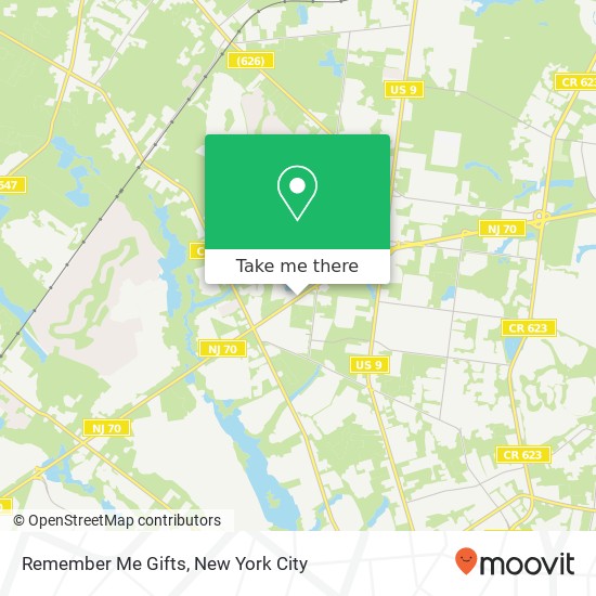 Remember Me Gifts map