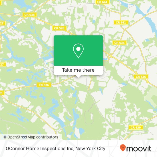 Mapa de OConnor Home Inspections Inc