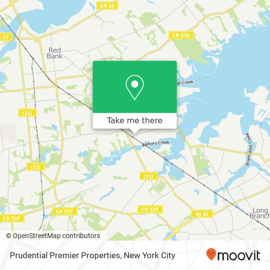 Mapa de Prudential Premier Properties