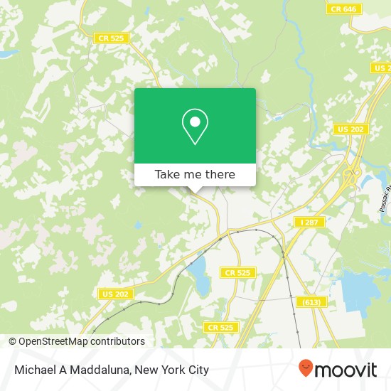 Mapa de Michael A Maddaluna
