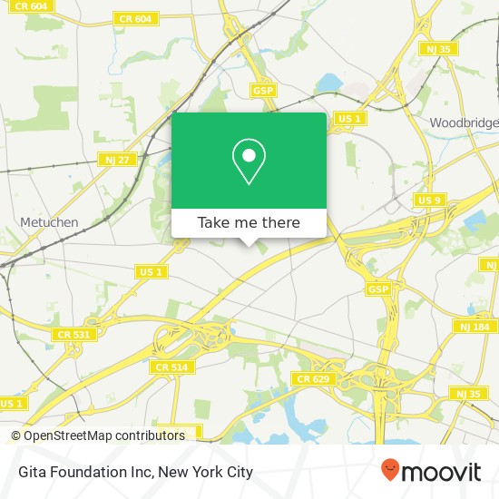Gita Foundation Inc map