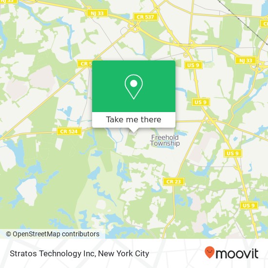 Mapa de Stratos Technology Inc