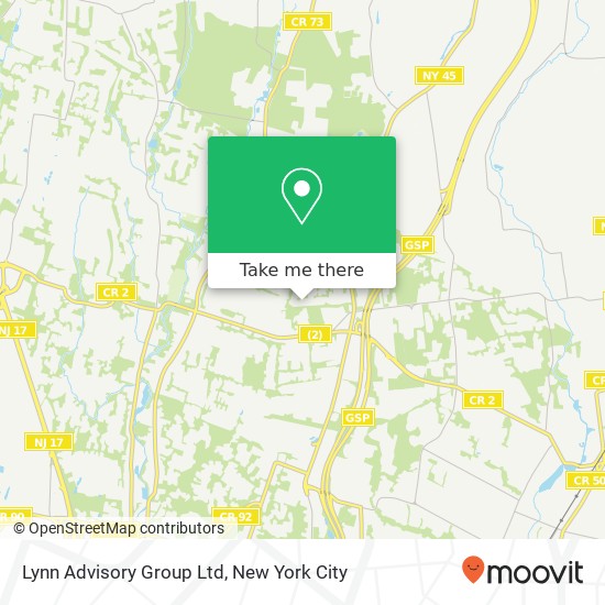 Mapa de Lynn Advisory Group Ltd