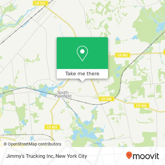 Jimmy's Trucking Inc map