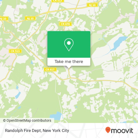 Mapa de Randolph Fire Dept