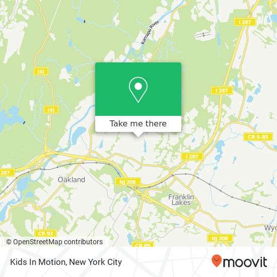 Kids In Motion map