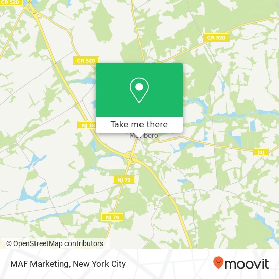 MAF Marketing map