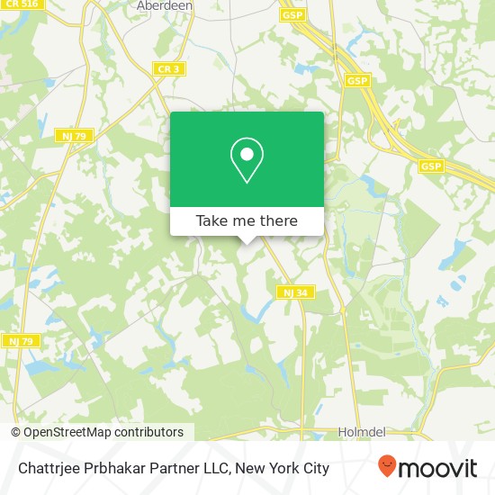 Mapa de Chattrjee Prbhakar Partner LLC