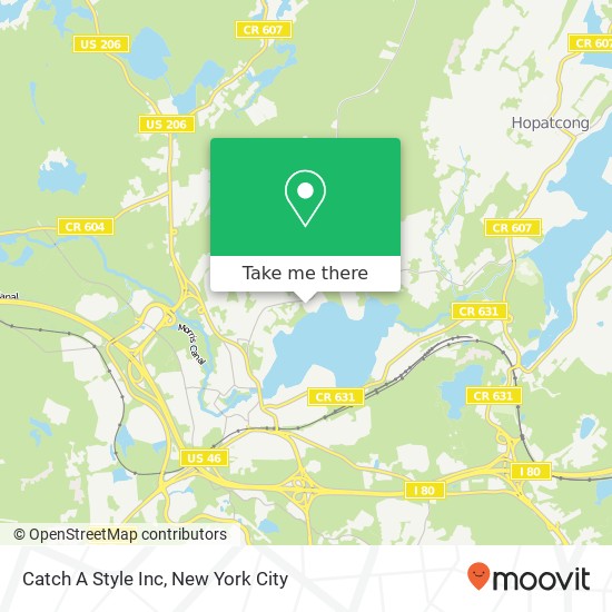 Catch A Style Inc map