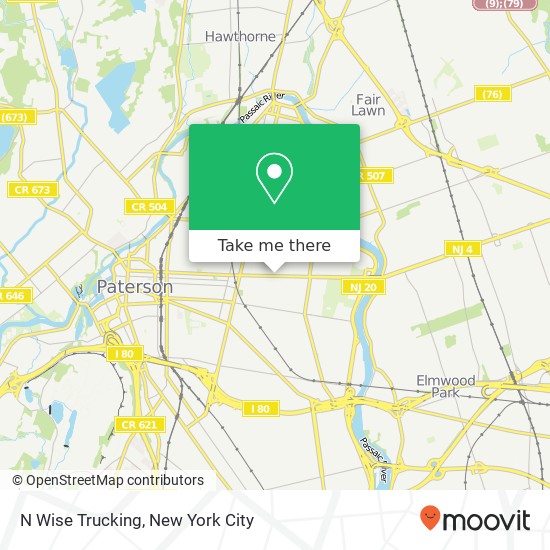 N Wise Trucking map