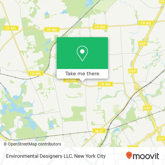 Mapa de Environmental Designers LLC