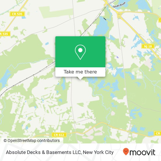 Mapa de Absolute Decks & Basements LLC