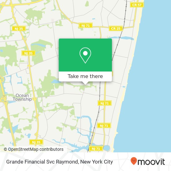 Grande Financial Svc Raymond map