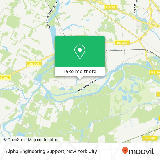 Mapa de Alpha Engineering Support