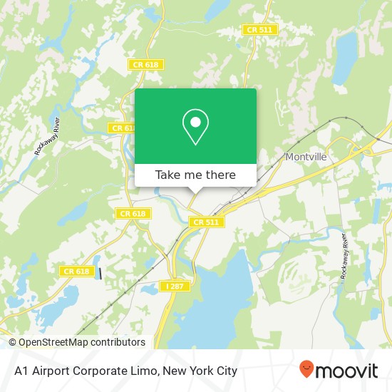 A1 Airport Corporate Limo map