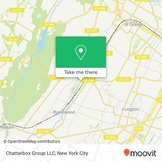 Mapa de Chatterbox Group LLC