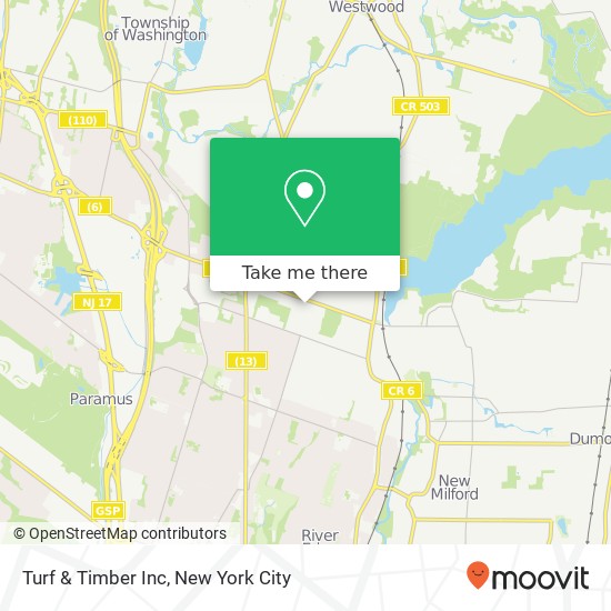 Mapa de Turf & Timber Inc
