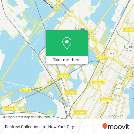 Renfrew Collection Ltd map