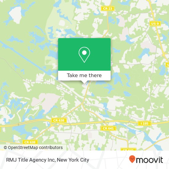 RMJ Title Agency Inc map